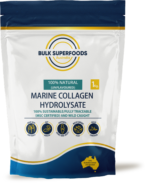 Marine Collagen Hydrolysate 1kg by Bulk Superfoods