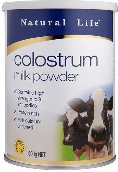 Natural Life Colostrum Milk Powder 500gm - Health Co