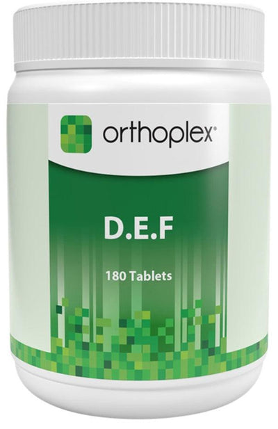 Orthoplex Green D.E.F. Tablets - Health Co