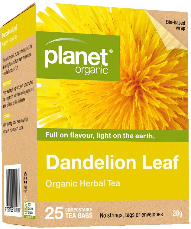 Planet Organic Dandelion Leaf Tea - Health Co