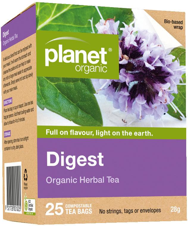 Planet Organic Digest Herbal Tea - Health Co