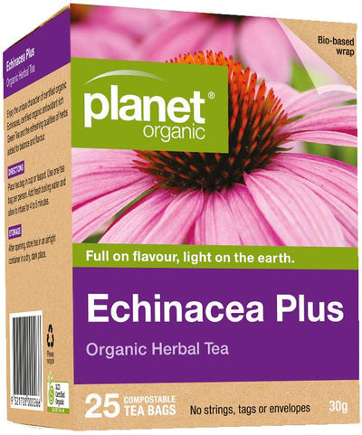 Planet Organic Echinacea Herbal Tea - Health Co