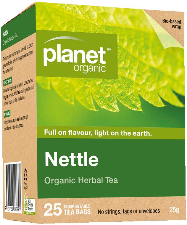 Planet Organic Nettle Herbal Tea - Health Co