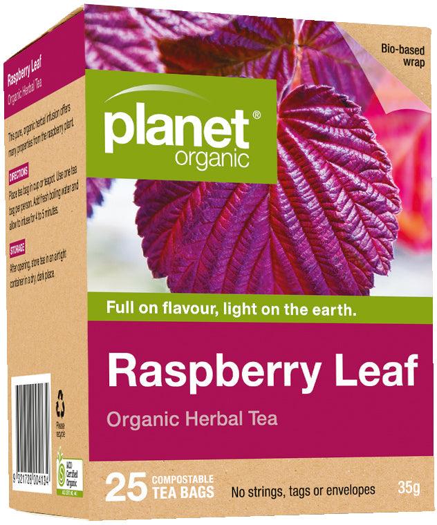 Planet Organic Raspberry Leaf Tea - Health Co