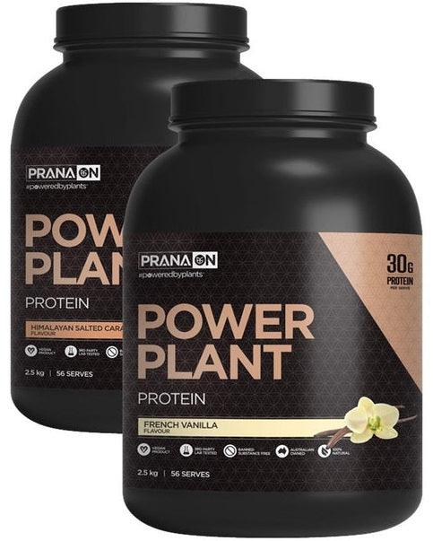 Prana On Power Plant Protein (2 x 2.5kg) Bundle Pack - Health Co