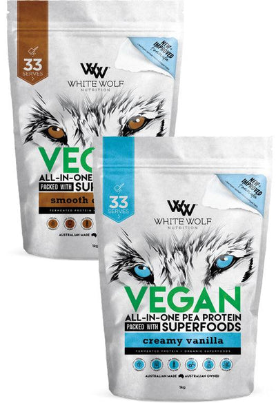 White Wolf Nutrition Vegan Protein Bundle Pack - Health Co