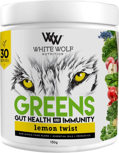 White Wolf Nutrition Greens Gut and Immunity - Health Co