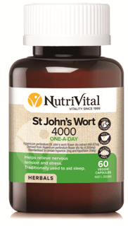 NutriVital St John's Wort 4000 One A Day - Health Co