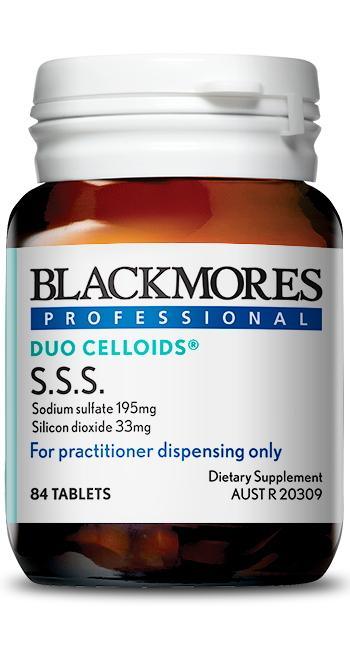 Blackmores Professional Duo Celloids S.S.S. Tablets - Health Co
