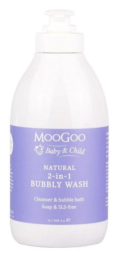 2in1 Bubbly Wash 1L By MooGoo - Health Co