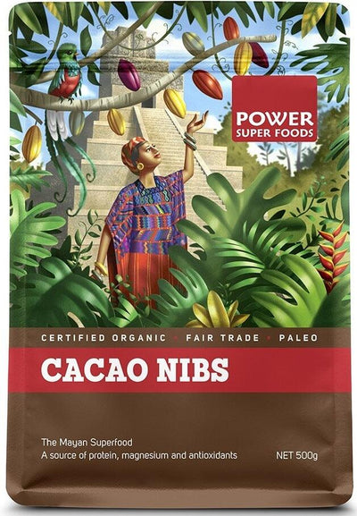 Cacao Nibs 250gm By Power Super Foods - Health Co