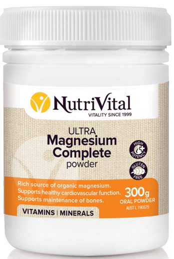 Nutrivital Magnesium Complete Powder 300g - Health Co
