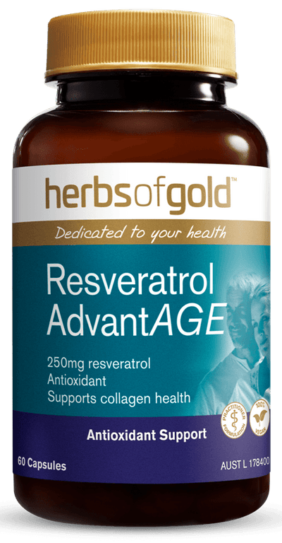 Herbs of Gold Resveratrol Advantage - Health Co