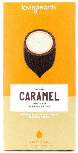 Loving Earth Organic Caramel Chocolate - Health Co
