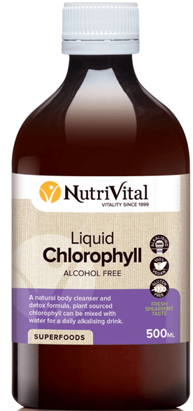 Nutrivital Liquid Chlorophyll 500ml - Health Co
