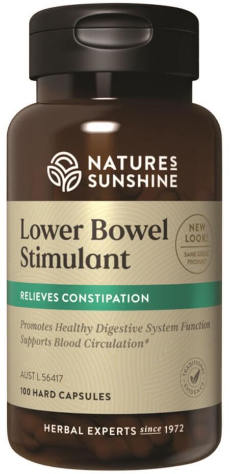 Nature Sunshine Lower Bowel Stimulant - Health Co