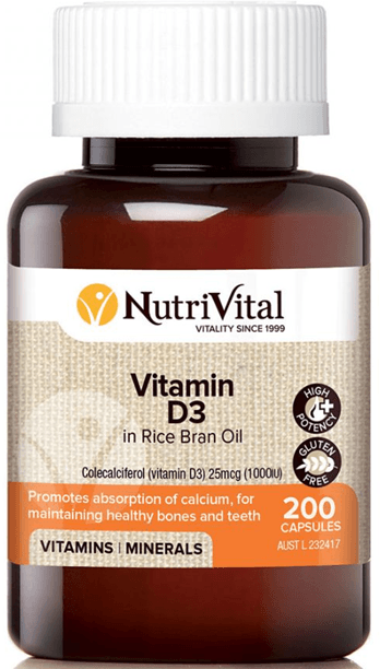 NutriVital Vitamin D3 1000 IU - Health Co