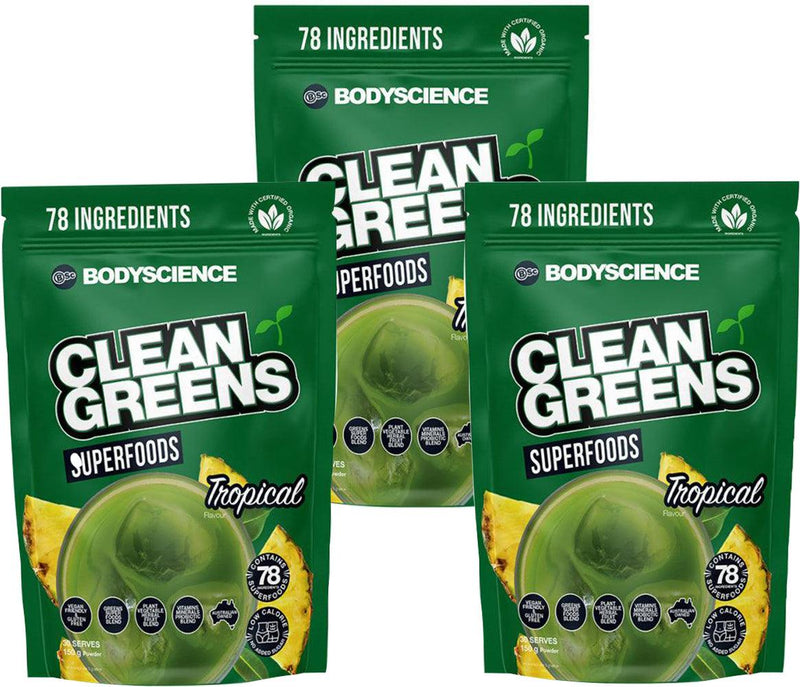 BSC Clean Greens (3x150g) - Health Co