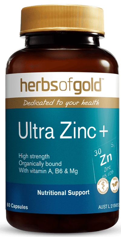 Herbs of Gold Ultra Zinc + - Health Co