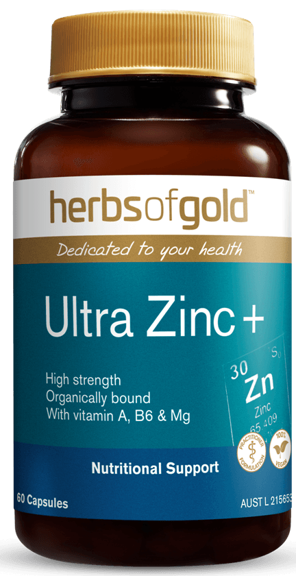 Herbs of Gold Ultra Zinc + - Health Co