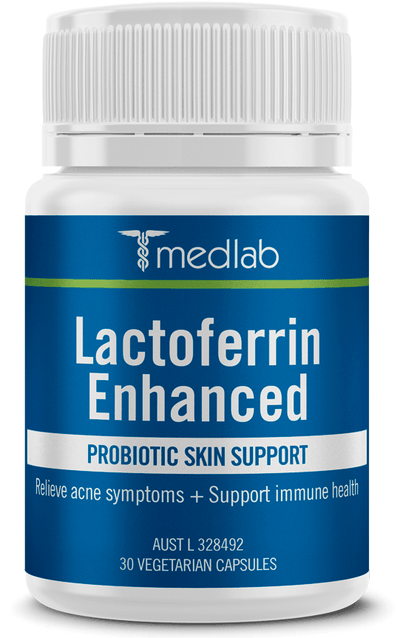Medlab Lactoferrin Enhanced Capsules - Health Co