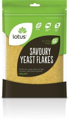 Lotus Savoury Yeast Flakes G/F 500g - Health Co