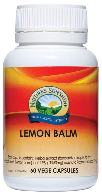 Nature Sunshine Lemon Balm 1.95g - Health Co
