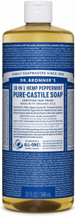 Dr Bronner's Pure Castile Liquid Soap 946 ml - Health Co