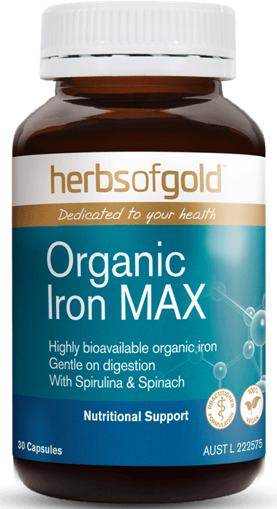Herbs of Gold Organic Iron Max - Health Co