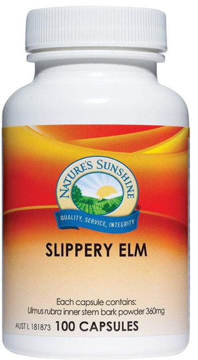 Nature Sunshine Slippery Elm 360mg - Health Co