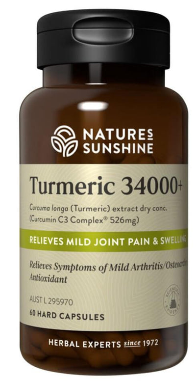 Nature Sunshine Turmeric 34000 - Health Co