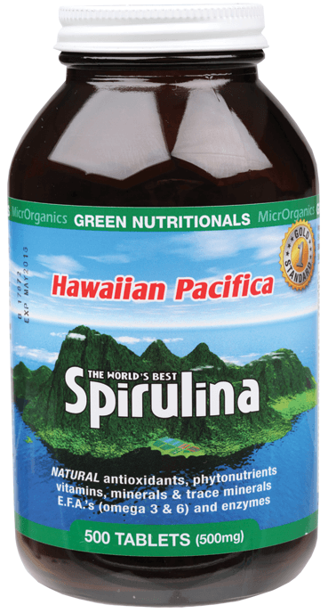 Green Nutritionals Hawaiian Spirulina Tablets - Health Co