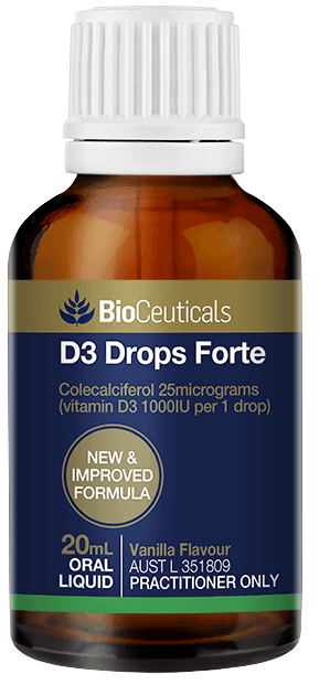 Bioceuticals D3 Drops Forte Oral Liquid - Health Co